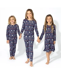 Unisex Polar Isle Print Pajama Set - Baby, Little Kid