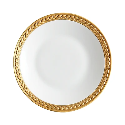 L'Objet Soie Tresse Gold Sauce Dish