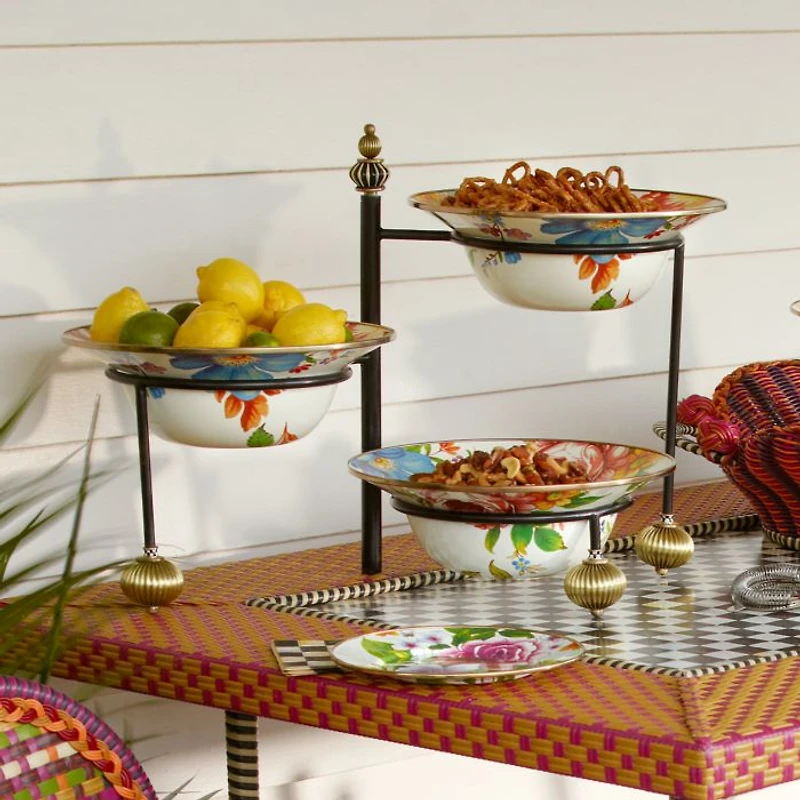 Flower Market Serving Bowl