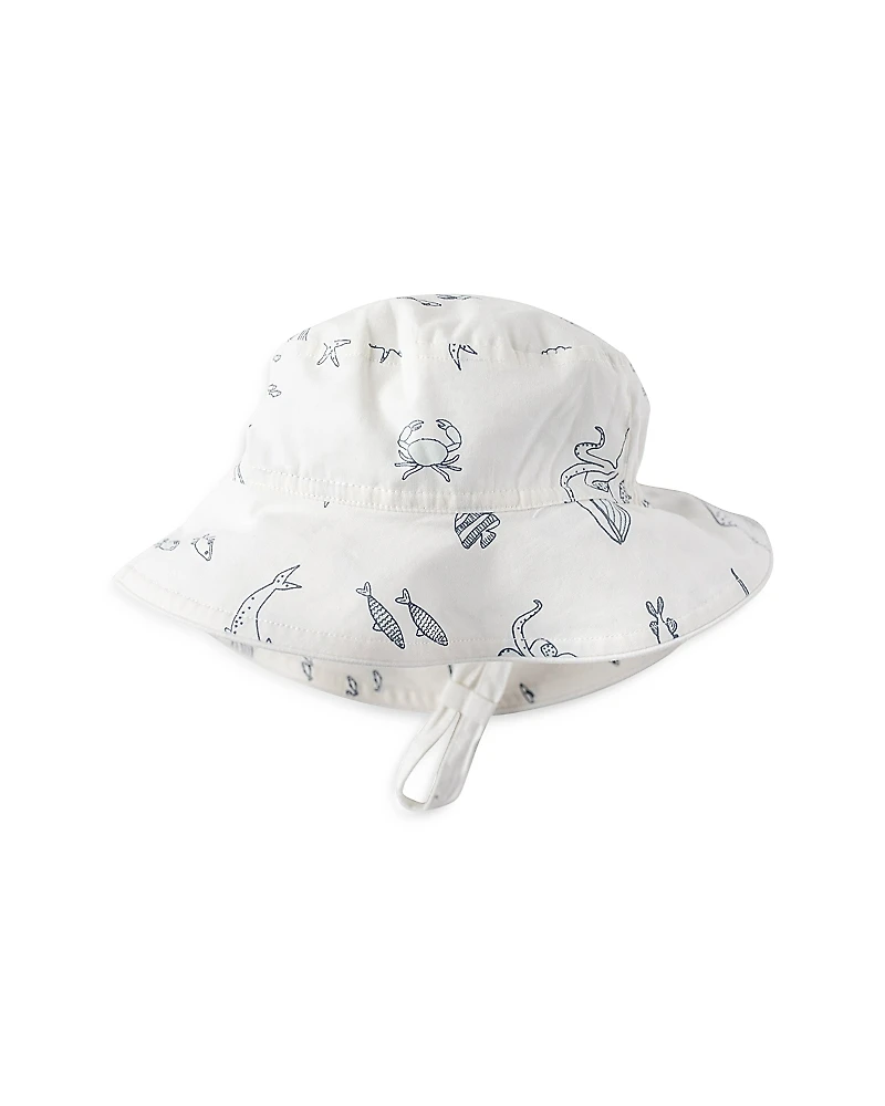 Pehr Unisex Life Aquatic Cotton Bucket Hat