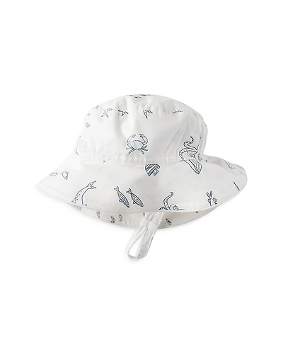 Pehr Unisex Life Aquatic Cotton Bucket Hat