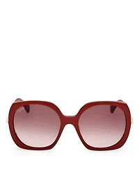 Black Butterfly Acetate Sunglasses, 58mm