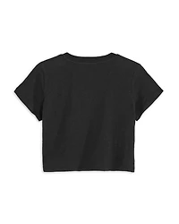 Girls' Courage Cropped V Neck Tee - Big Kid
