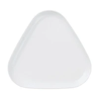 White Fluted 4 Piece Serving Set