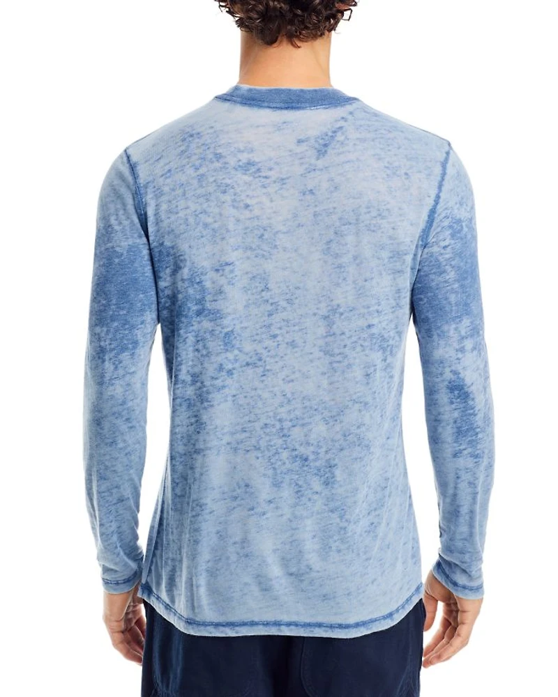 Burnout Long Sleeve Pocket Tee