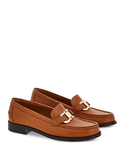 Ferragamo Women's Maryan Gancini Loafers