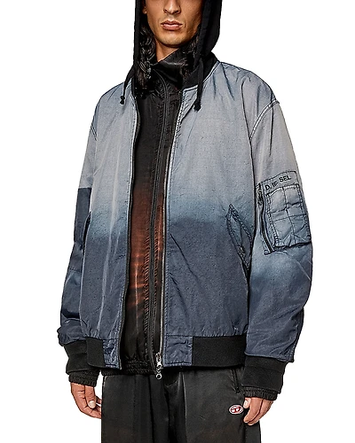 Diesel J-Common Hooded Bomber Jacket