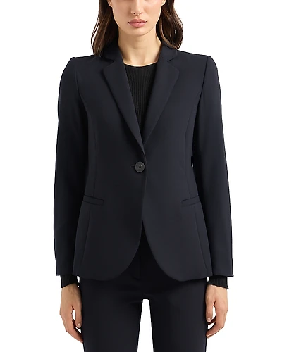 Emporio Armani Barathea Single Button Blazer