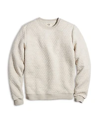 Corbet Quilted Crewneck Sweater