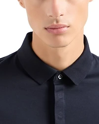 Mercerized Cotton Short Sleeve Polo Shirt