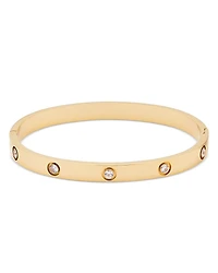 Aqua Crystal Bangle Bracelet