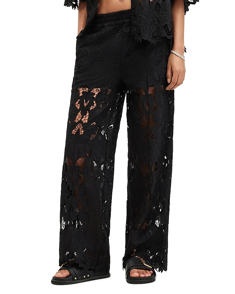 Allsaints Charli Embroidered Pants