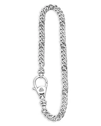 Men's Sterling Silver Anthem Curb Link Chain Necklace/Key Chain - Exclusive