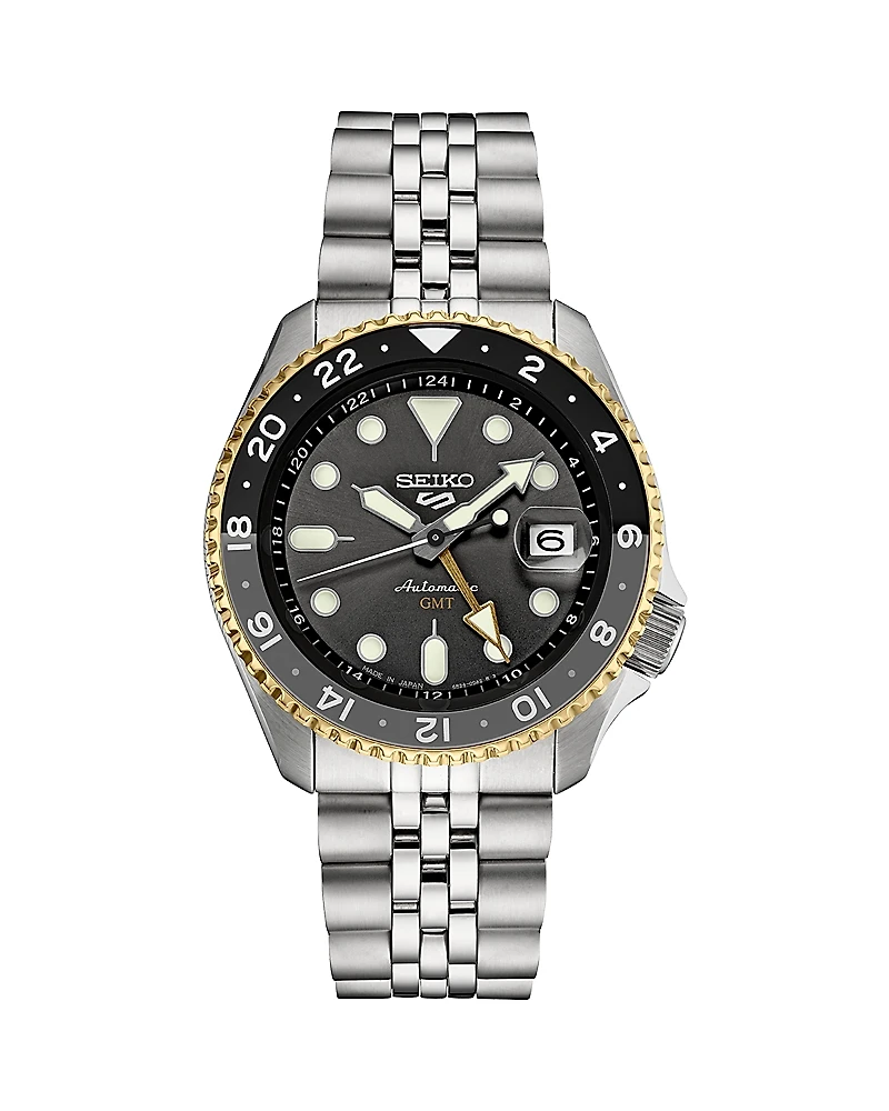 Seiko Watch 5 Sports Gmt Watch