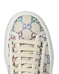 Women's Lace Up Low Top Platform Sneakers