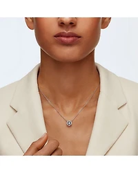 Una Pavé Pendant Necklace, 15-17"