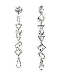 Swarovski Mesmera Mixed Cut Linear Drop Earrings