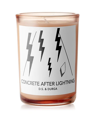 Concrete After Lightning Candle