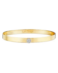 Phillips House 14K Yellow Gold Diamond Hammered Infinity Love Always 5mm Bracelet