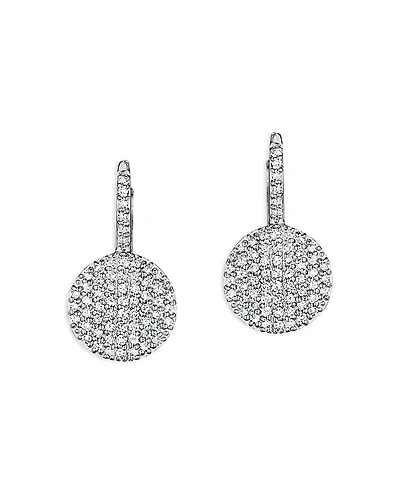 Phillips House Rhodium & 14K Yellow Gold Diamond Petite Infinity Leverback Earrings