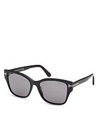 Tom Ford Elsa Butterfly Sunglasses, 55mm