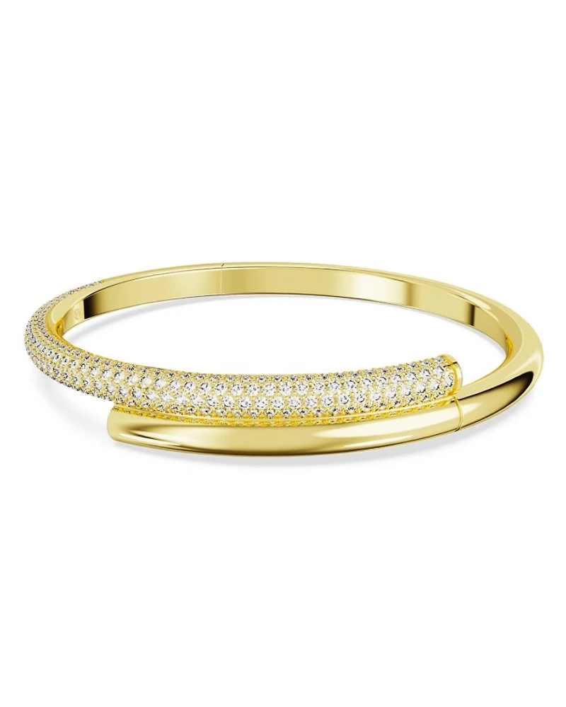 Dextera Half Pavé Bangle Bracelet