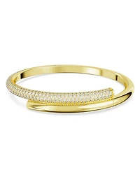 Dextera Half Pavé Bangle Bracelet