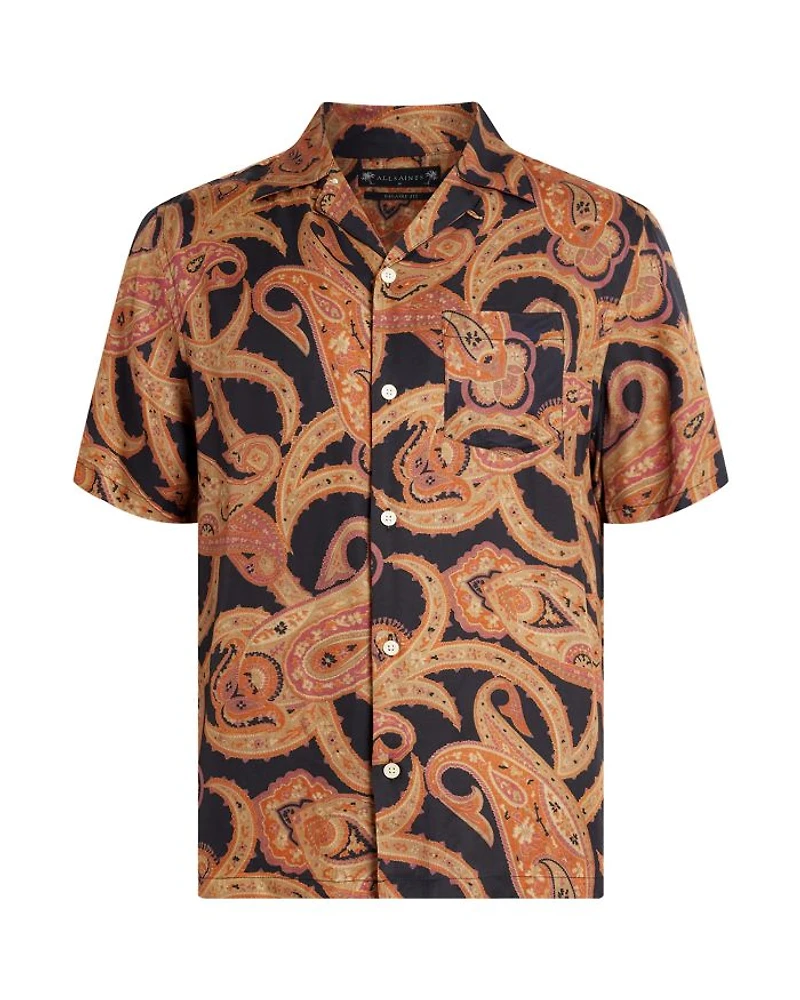 Morganza Regular Fit Buton Down Camp Shirt