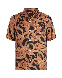 Morganza Regular Fit Buton Down Camp Shirt