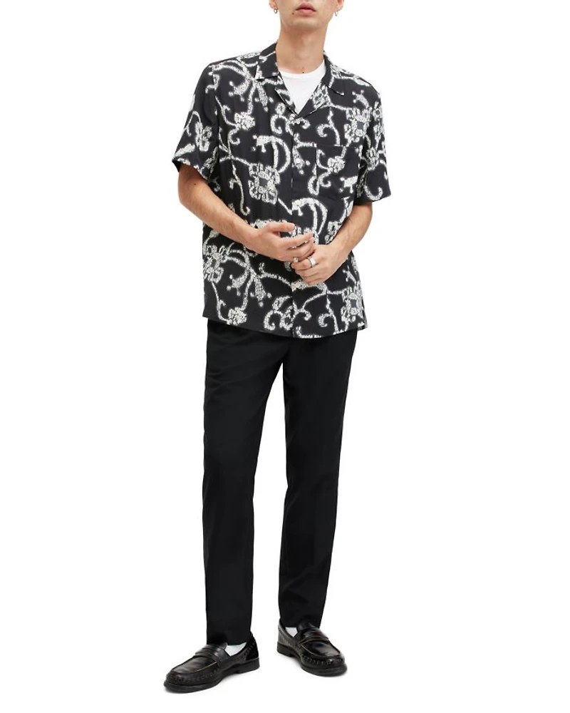 Webb Relaxed Fit Button Down Camp Shirt