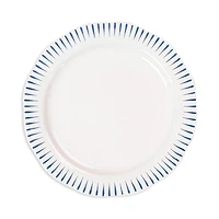 Juliska Sitio Stripe Dessert/Salad Plate