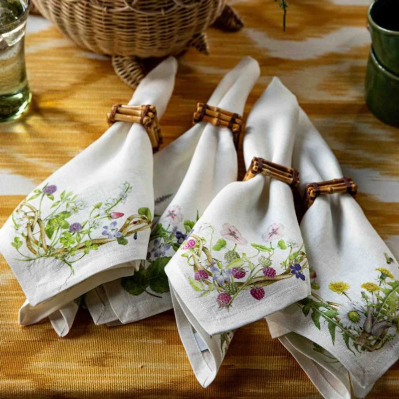 Meadow Walk Linen Napkin