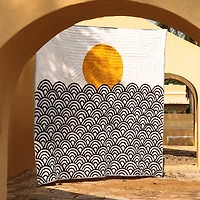 Cqc La Making Waves Quilt Set