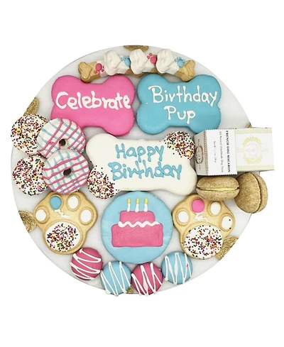 Happy Birthday Themed Dog Treats Gift Box