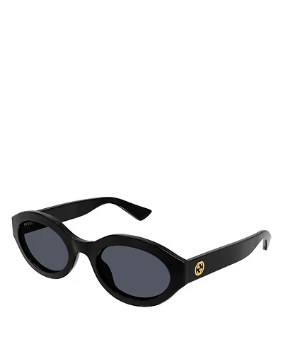 Minimal GG Geometrical Sunglasses, 53mm