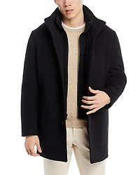 Cardinal of Canada Mont Royal Wool & Cashmere Regular Fit Car Coat