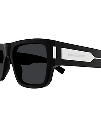 Naked Wirecore Squared Sunglasses, 55mm