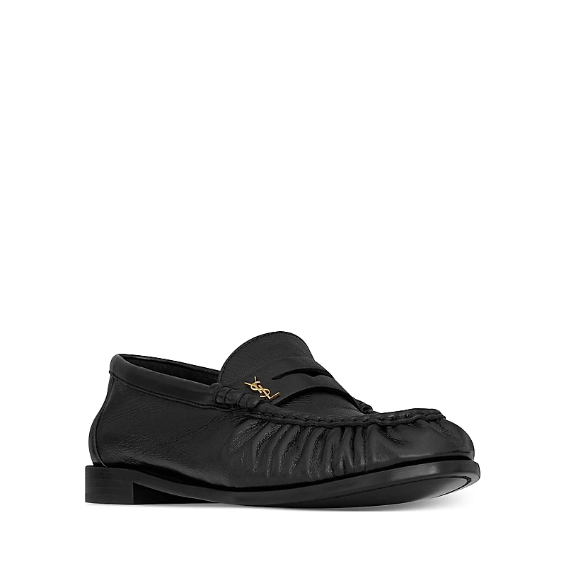 Saint Laurent Women's Le Loafer Penny Slippers