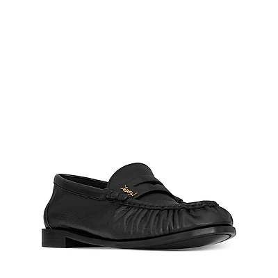 Saint Laurent Women's Le Loafer Penny Slippers