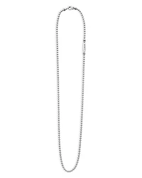 Men's Sterling Silver Anthem Ball Chain Pendant Necklace Collection - Exclusive