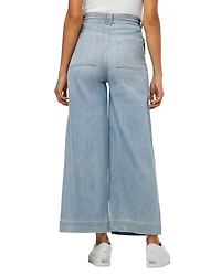 The Addison High Rise Cropped Wide Leg Jeans Admiration