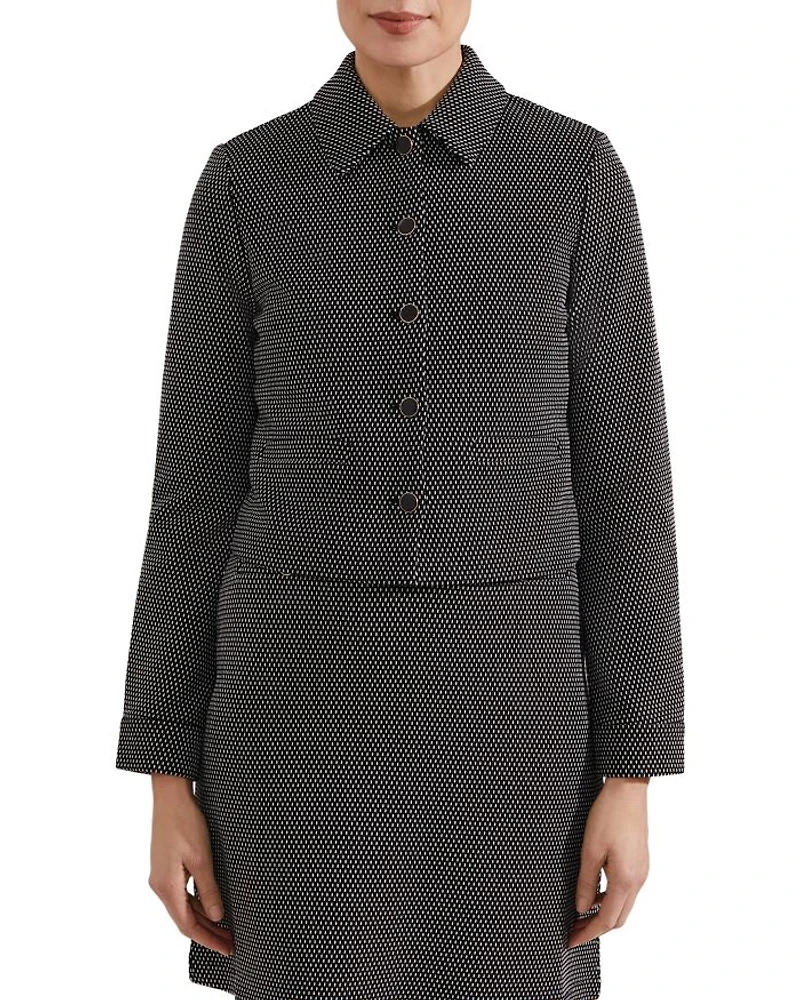 Violet Ponte Jacket