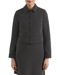 Violet Ponte Jacket