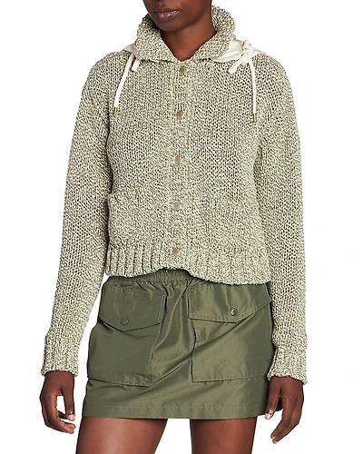 Moncler Hooded Cardigan