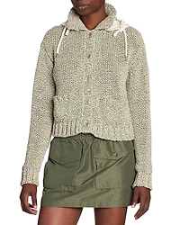 Moncler Hooded Cardigan