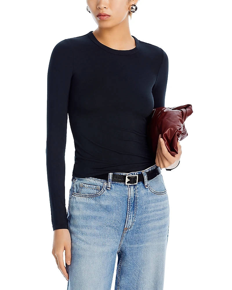 rag & bone Luca Slim Fit Long Sleeve Tee