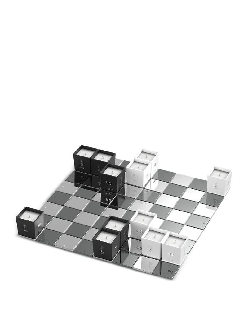 Candle & Chessboard Gift Set