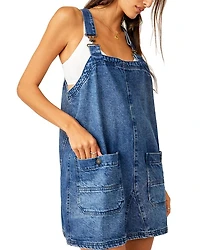Overall Smock Mini Shortalls