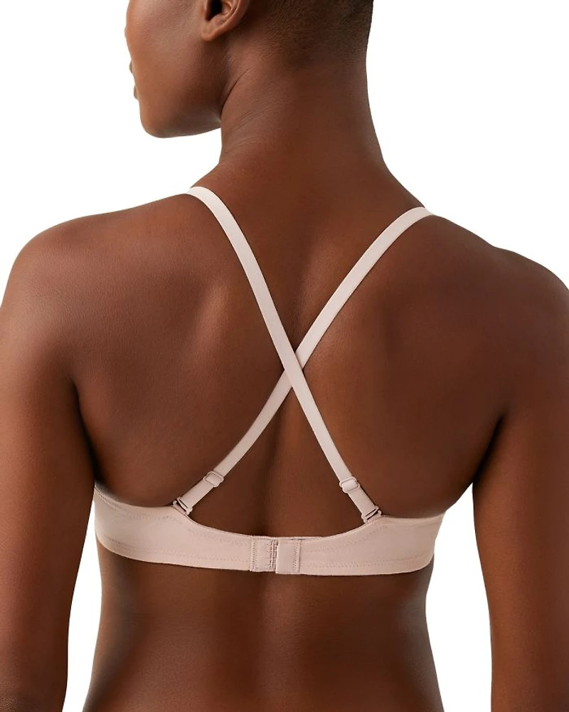 Cotton To A Tee Plunge Underwire T-Shirt Bra