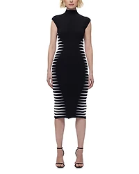The Claire Cap Sleeve Midi Dress
